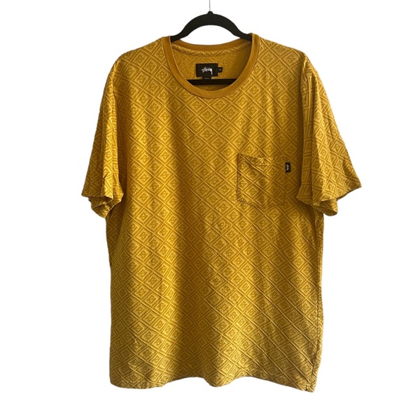Stussy Other - Stussy Embossed Diamond Short Sleeve Tee